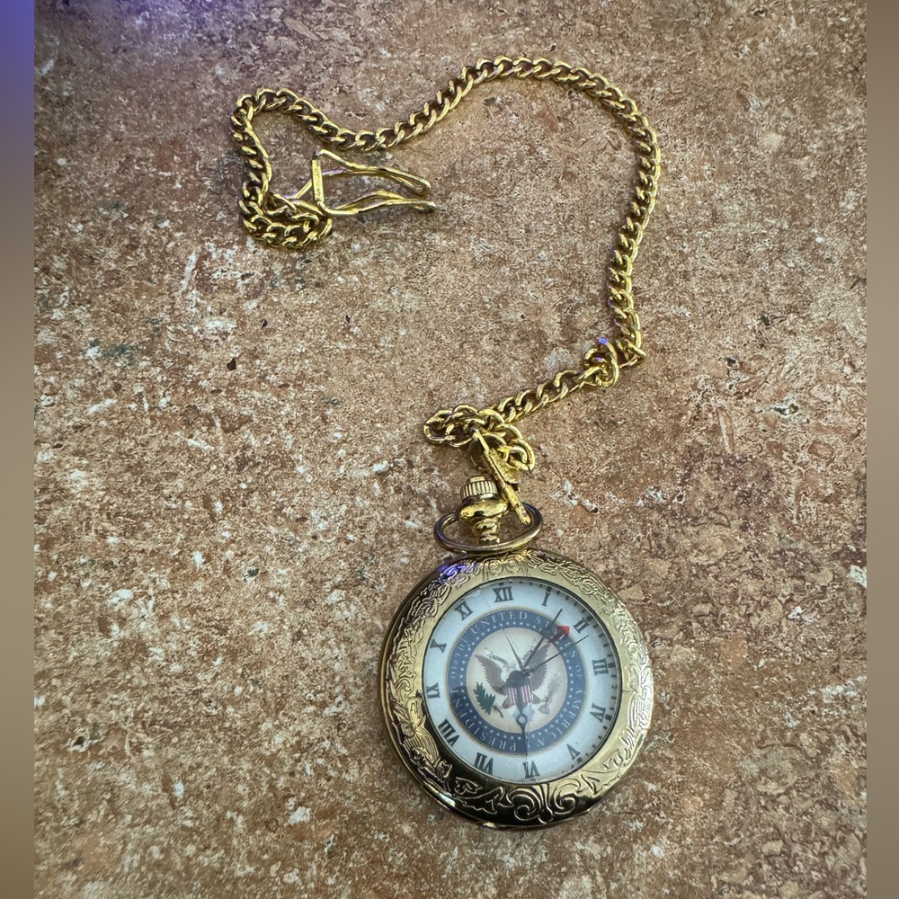 Presidential Seal Pocket Watch